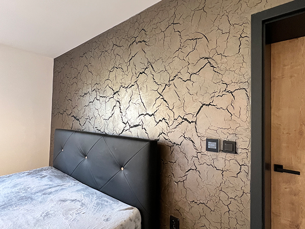 Realizace stěrky Spaccante - Villidecor.cz