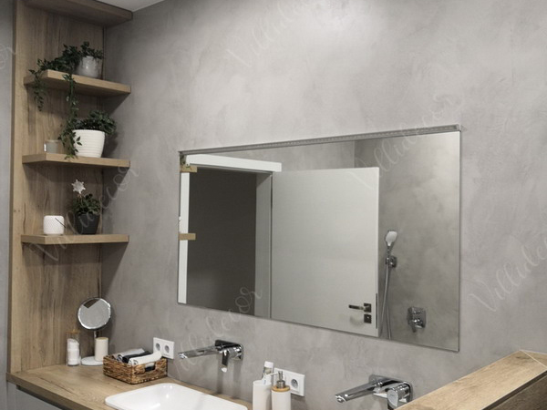 Realizace stěrky Topciment - kopelna a podlahy - Villidecor.cz